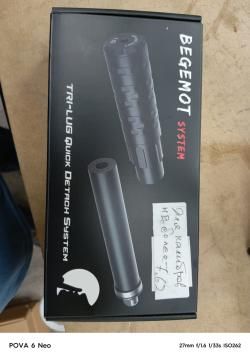 Модератор "Бегемот" Леший 2 Edgun для калибра 7,62мм