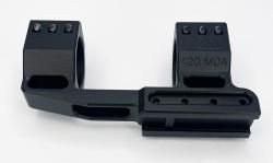 Моноблок РОСТ ХВАТ на AR-15 34 мм, 20МОА, высота 25 мм с выносом+вивер на полукольце (№34)