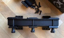 Моноблок Vector Optics X-Accu 34мм Picatinny 20 MOA