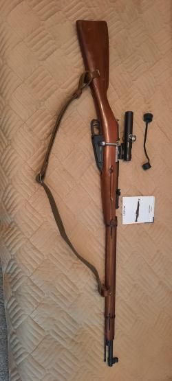 Мосинка,пневматика,снайперская оснастка,пу-1 реплика.