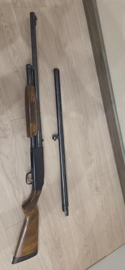 MOSSBERG 500A с дополнительным стволом 12х76 