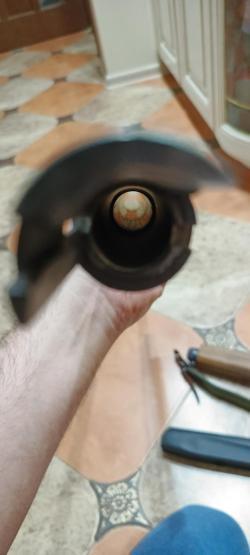 МР-155 орех +пластик, 12/76, цветная мушка ,ствол 750