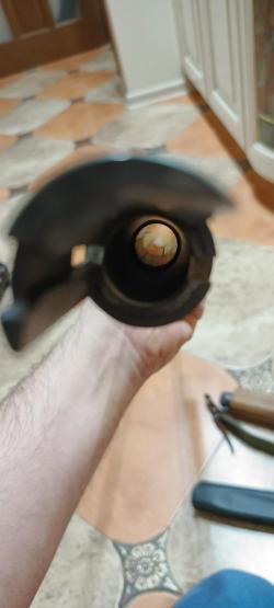 МР-155 орех +пластик, 12/76, цветная мушка ,ствол 750