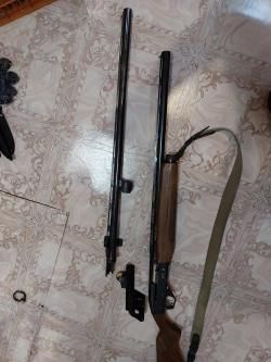 МР 155 с двумя сменными стволами 