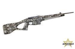 МР-161К .22LR КАМО камуфл, Криптек,бело-синий, soft touch