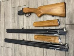 Ружье МР-27ЕМ 12/76 Бук, вертикальное с двумя стволами