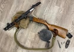 МР-562К "ППШ" винтовка пневматическая газобалонная, 1943 г.