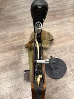 МР-562К "ППШ" винтовка пневматическая газобалонная, 1943 г.