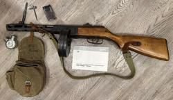 МР-562К "ППШ" винтовка пневматическая газобалонная, 1943 г.