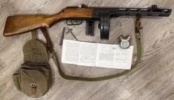 МР-562К "ППШ" винтовка пневматическая газобалонная, 1943 г.