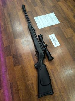 GAMO CFX Магнум для Охоты Топ НЕ ПЕРЕЛОМКА подствольный взвод Оптика в ПОДАРОК