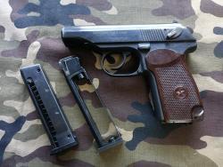 Пневматический пистолет МР-654 Ушастик