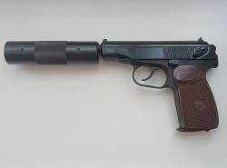 МР-654к с глушителем