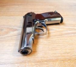 МР-654К из боевого. В тюнинге. Никель. С комплектом. Ковка. В идеале. 32 серия. Эксклюзив.