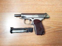 МР-654К из боевого. В тюнинге. Никель. С комплектом. Ковка. В идеале. 32 серия. Эксклюзив.