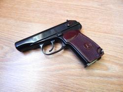 МР-654К из боевого. В тюнинге. С комплектом. Ковка. 32 серия. СССР. С кобурой.