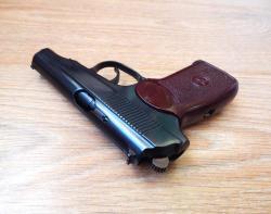 МР-654К из боевого. В тюнинге. С комплектом. Ковка. 32 серия. СССР. С кобурой.