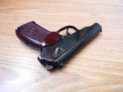 МР-654К из боевого. В тюнинге. С комплектом. Ковка. 32 серия. СССР. С кобурой.