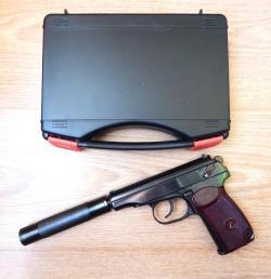 МР-654К из боевого. В тюнинге. С комплектом. Ковка. 32 серия. СССР. С кобурой.