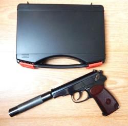 МР-654К из боевого. В тюнинге. С комплектом. Ковка. 32 серия. СССР. Зеркальный. В идеале.У