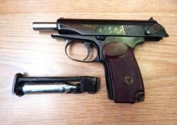 МР-654К из боевого. В тюнинге. С комплектом. Ковка. 32 серия. СССР. Зеркальный.