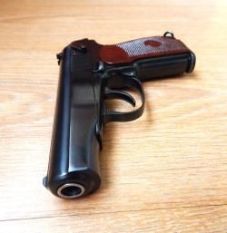 МР-654К из боевого. В тюнинге. С комплектом. Ковка. В идеале. 32 серия. С кобурой. СССР.