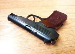 МР-654К из боевого. В тюнинге. С комплектом. Ковка. В идеале. 32 серия. С кобурой. СССР.