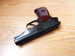 МР-654К из боевого. В тюнинге. С комплектом. Ковка. В идеале. 32 серия. С кобурой. СССР.