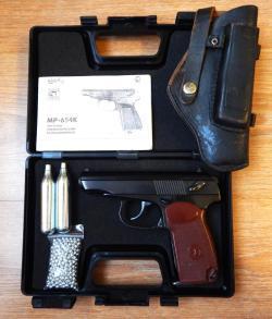 МР-654К в тюнинге. С комплектом. Красивый! 20 серия. 2004 год. Редкий затвор, горбатый