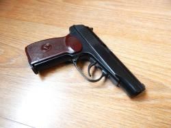 МР-654К из боевого. В тюнинге. С комплектом. Ковка. В идеале. 32 серия. СССР. С кобурой.