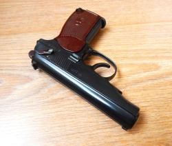 МР-654К из боевого. В тюнинге. С комплектом. Ковка. В идеале. 32 серия. СССР. С кобурой.