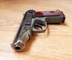 МР-654К в тюнинге. С комплектом. 20 серия. 2014 год. Никель. Очень красивый!!!