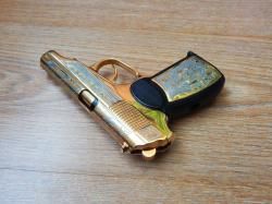 МР-654К в золоте с комплектом. Подарочный. Златоуст. Новый. Супер вещь!!!