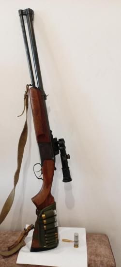 МР-94 калибр 223 и 12х76 вместе с оптикой 