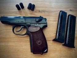 Травматический пистоле ПМ, кал. 13мм., (МР80-13Т, 45 Rubber)