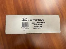 На BENELLI M4 приклад Urbino фирмы MESA Tactical (США) с гашением отдачи + цевье/