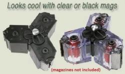 На RUGER 10/22 рукоятки перезарядки, планки, магазин релиз, Quad Rail + магазины 22lr