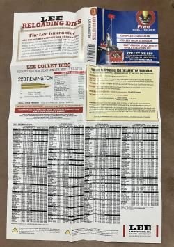 Набор матриц 223rem LEE COLLET DIES