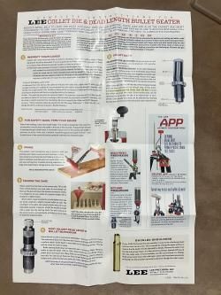 Набор матриц 223rem LEE COLLET DIES