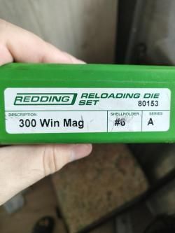 Набор матриц и гильз .300winmag