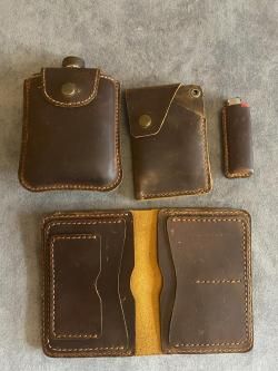 набор подарочный , документы фляжка