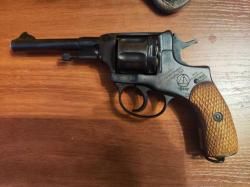 Наган 10х32Т именной, немножко нарезной