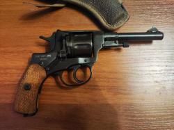 Наган 10х32Т именной, немножко нарезной