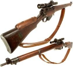 Накладка для снайперского  Lee-Enfield No. 4 Mk I (T). 