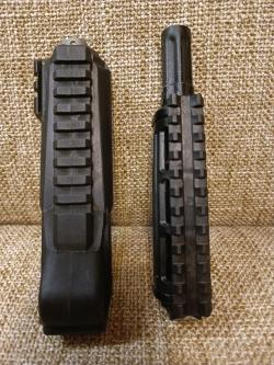 Цевье АК с трубкой вивер-пикатини