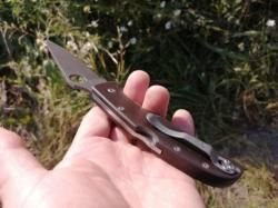 Накладки из микарты на Spyderco Endela 