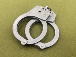 Наручники КРАБ с фиксатором Никель