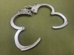 Наручники металлические серебристые