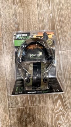 Наушники MSA Sordin Supreme Pro X LED GEL MultiCam