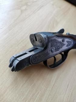 Немецкое довоенное ружьё O. Geyger, Berlin, 16 калибра